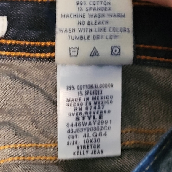 Ralph Lauren Polo Jeans Company Kelly Jean Blue bootcut Jeans Sz 30 - Picture 14 of 15